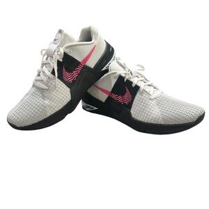 Nike White and Pink Athletic Shoes